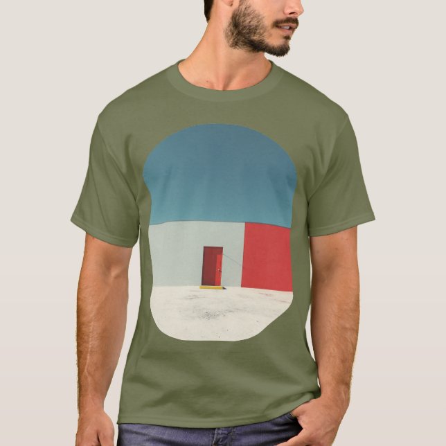 Camiseta Colorblock Oasis Door (Anverso)