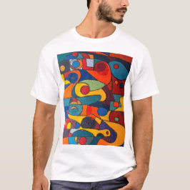 Camiseta Colorcube 1 Cubismo colorido