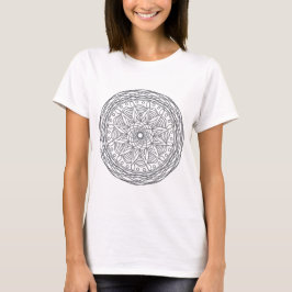 Camiseta Colorea tu propia artesanía de colores para adulto