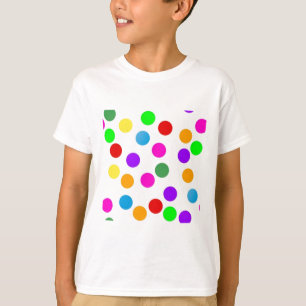 Camiseta coloreado_dots_on_white