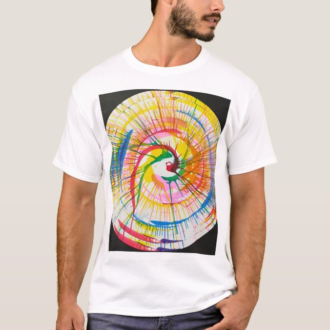 CAMISETA COLORED PINWHEEL (Anverso)