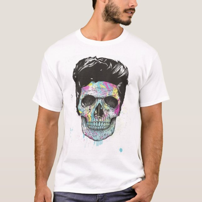 Camiseta Coloree su muerte (Anverso)