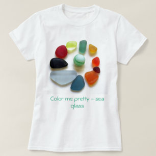 Camiseta Coloréeme bonito - mar de cristal