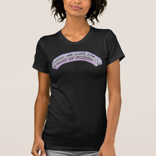 Camiseta COLORÉEME con PROBLEMA (Anverso)