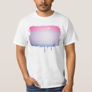 CAMISETA COLORES 3D DEL ORGULLO BISEXUAL