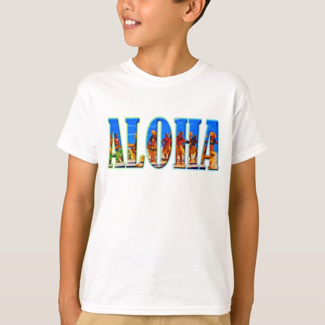 Camiseta Colores Aloha (Anverso)