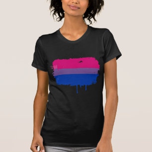 Camiseta Colores bisexuales del orgullo