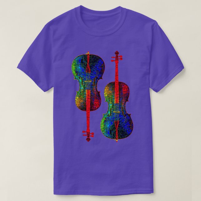 Camiseta Colores Cello (Diseño del anverso)