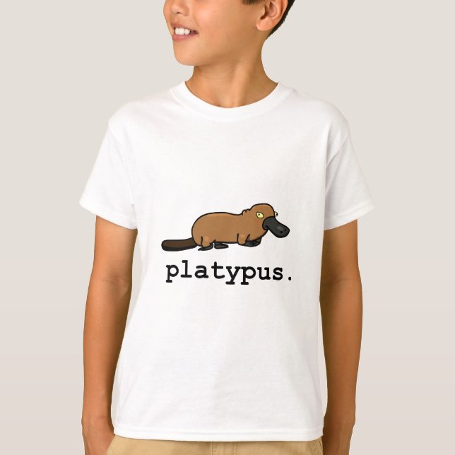 Camiseta Colores claros de Platypus (Anverso)