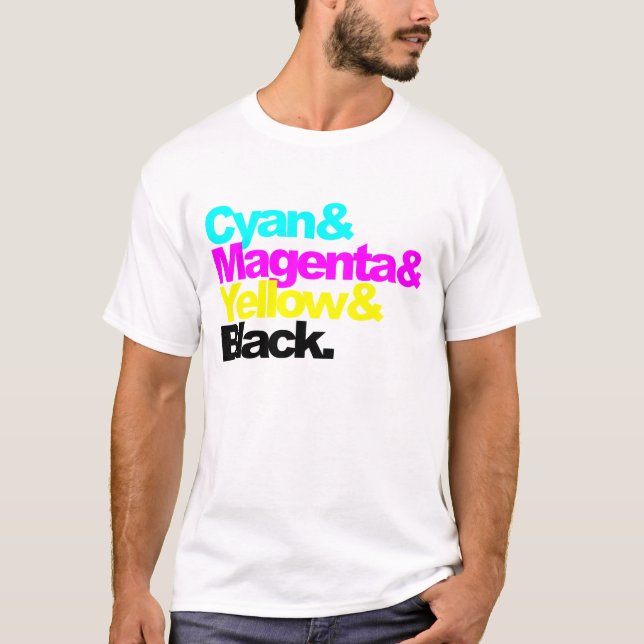 CAMISETA COLORES CMYK (Anverso)