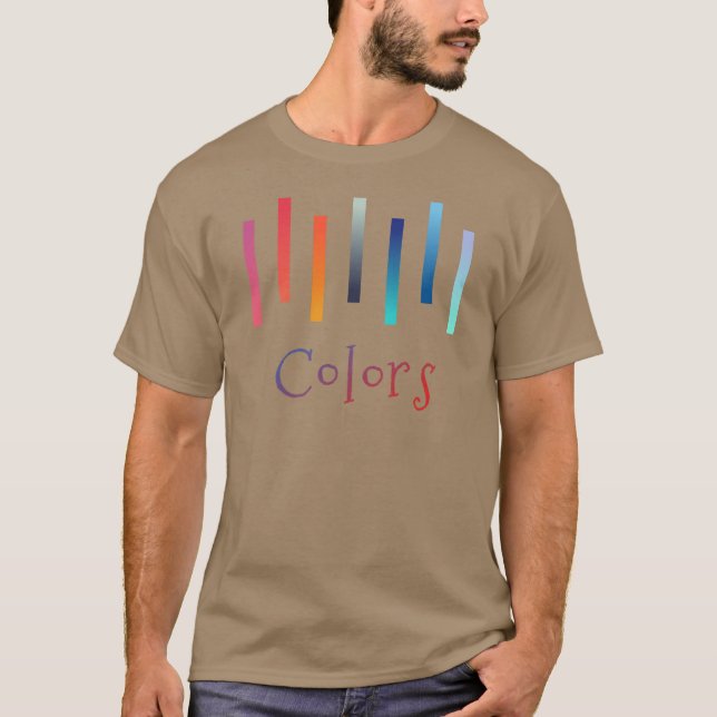 Camiseta Colores color’s 色 (Anverso)