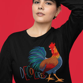 Camiseta Colores Cursillo Colorful Rooster