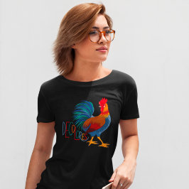 Camiseta Colores Cursillo Colorful Rooster
