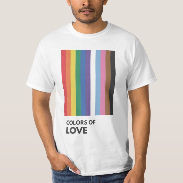 Camiseta Colores De Amor (Anverso)