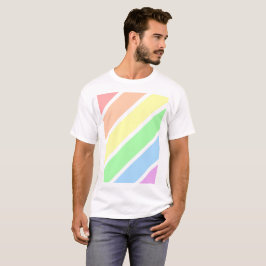 Camiseta Colores de arcoiris del orgullo gay del pastel sua