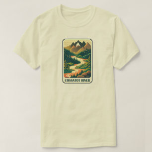 Camiseta Colores de Arkansas del río Cossatot