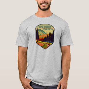 Camiseta Colores de arrastre del canal de C&O