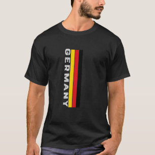 Camiseta Colores de bandera de Alemania