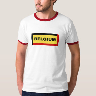 Camiseta Colores de bandera de Bélgica