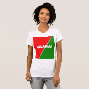Camiseta Colores de bandera nacional de Bielorrusia