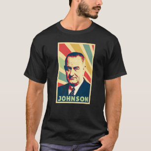 Camiseta Colores de cosecha Lyndon B Johnson