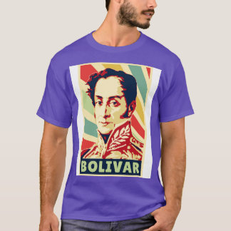Camiseta Colores de época de Simon Bolivar