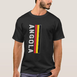 Camiseta Colores de la bandera de Angola