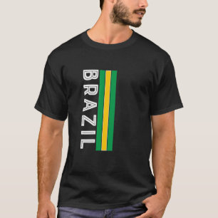 Camiseta Colores de la bandera de Brasil