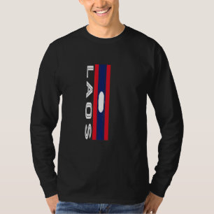 Camiseta Colores de la bandera de Laos