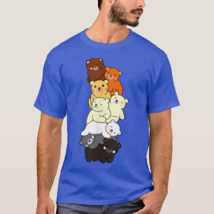 Camiseta Colores de la bandera del Orgullo Gay para los ose