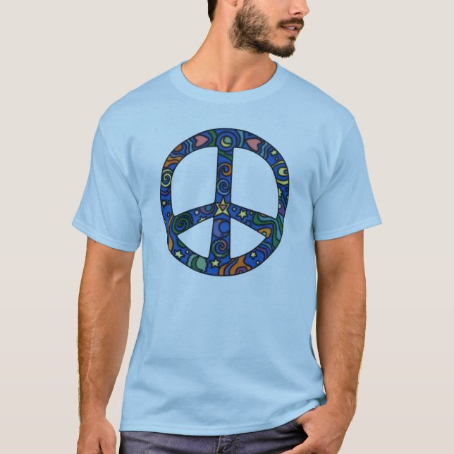 Camiseta Colores de la paz (Anverso)
