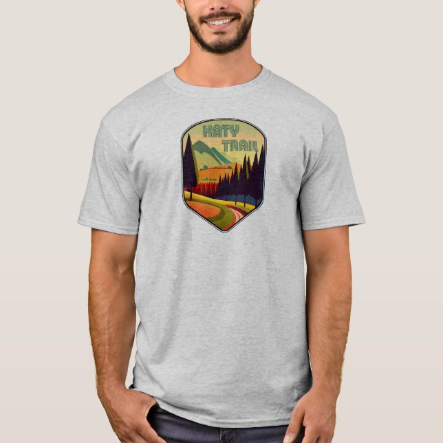 Camiseta Colores de Missouri en Katy Trail (Anverso)