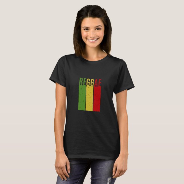 Camiseta Colores de reggae (Anverso completo)