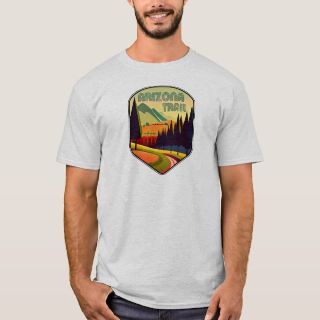 Camiseta Colores de senderos de Arizona (Anverso)