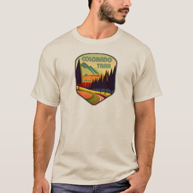 Camiseta Colores de senderos de Colorado (Anverso)