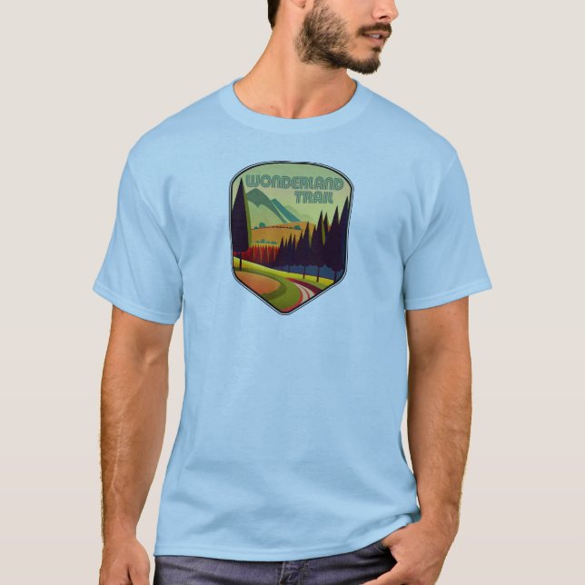 Camiseta Colores de senderos de Wonderland (Anverso)