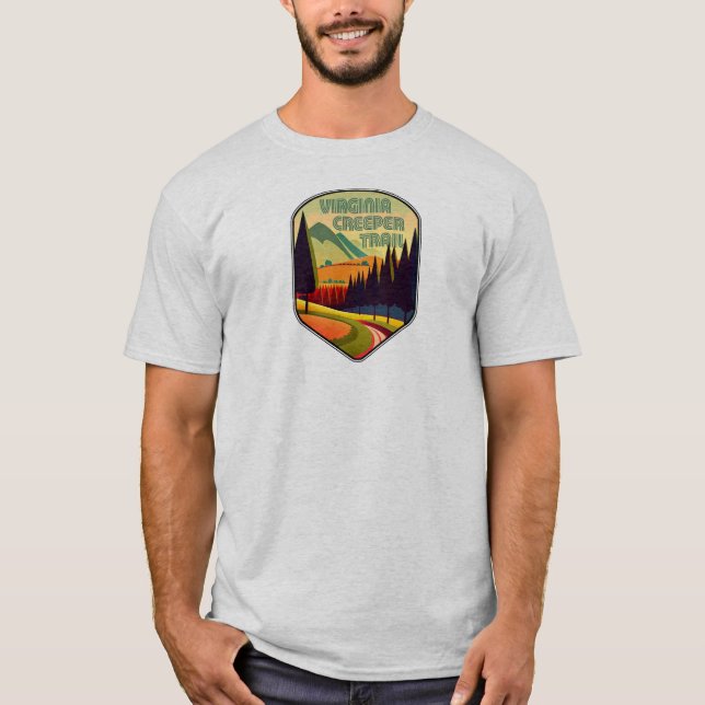 Camiseta Colores de senderos Virginia Creeper (Anverso)
