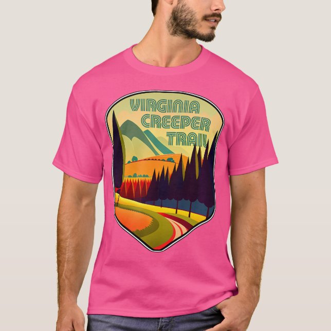 Camiseta Colores de senderos Virginia Creeper (Anverso)