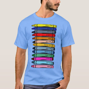 Camiseta Colores de Wax Pastel por defecto