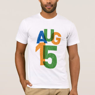 Camiseta Colores del 15 de agosto