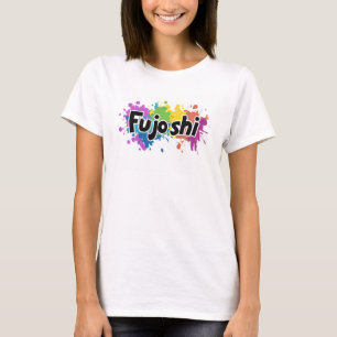 Camiseta Colores del arcoiris Fujoshi Slogan