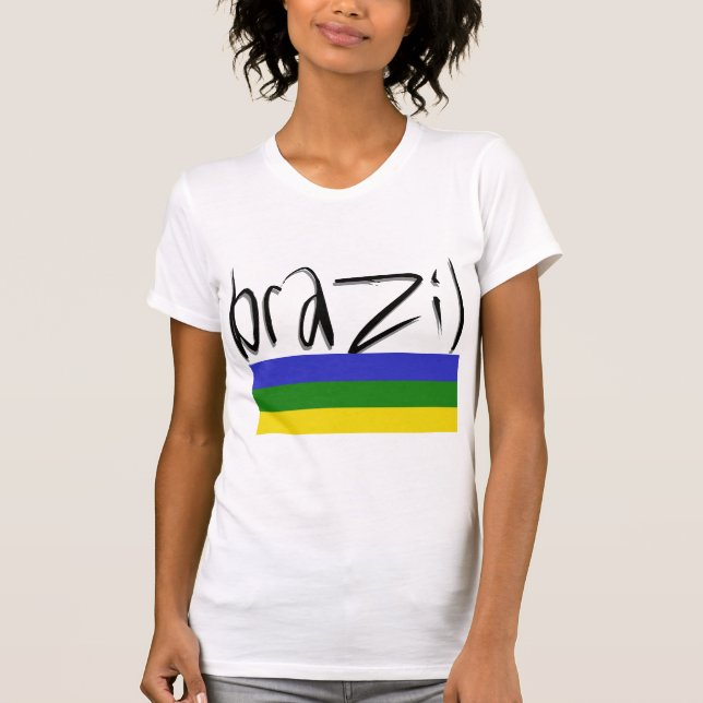 Camiseta ¡Colores del Brasil! (Anverso)