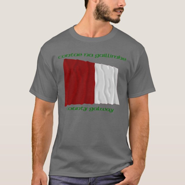 Camiseta Colores del condado Galway (Anverso)