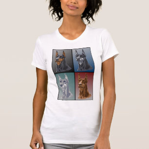 Camiseta Colores del Doberman