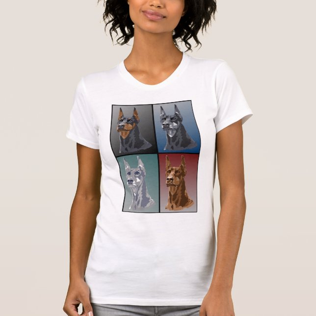 Camiseta Colores del Doberman (Anverso)