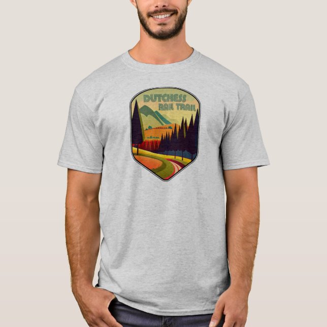 Camiseta Colores del Dutchess Rail Trail (Anverso)