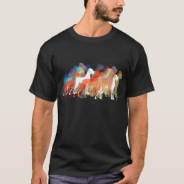 Camiseta Colores del Gran Danés | Silueta Moderna de la Raz