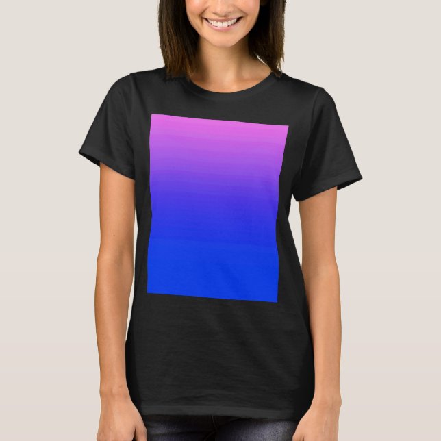 Camiseta Colores del Orgullo Bisexual (Anverso)