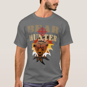 CAMISETA COLORES DEL ORGULLO DE LOS OSOS CAZADOR DE OSOS