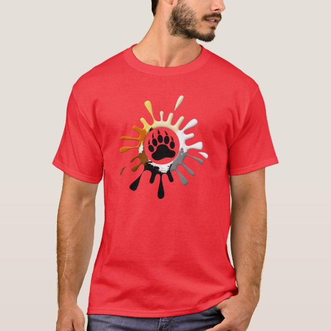 Camiseta Colores del Orgullo Gay (Anverso)